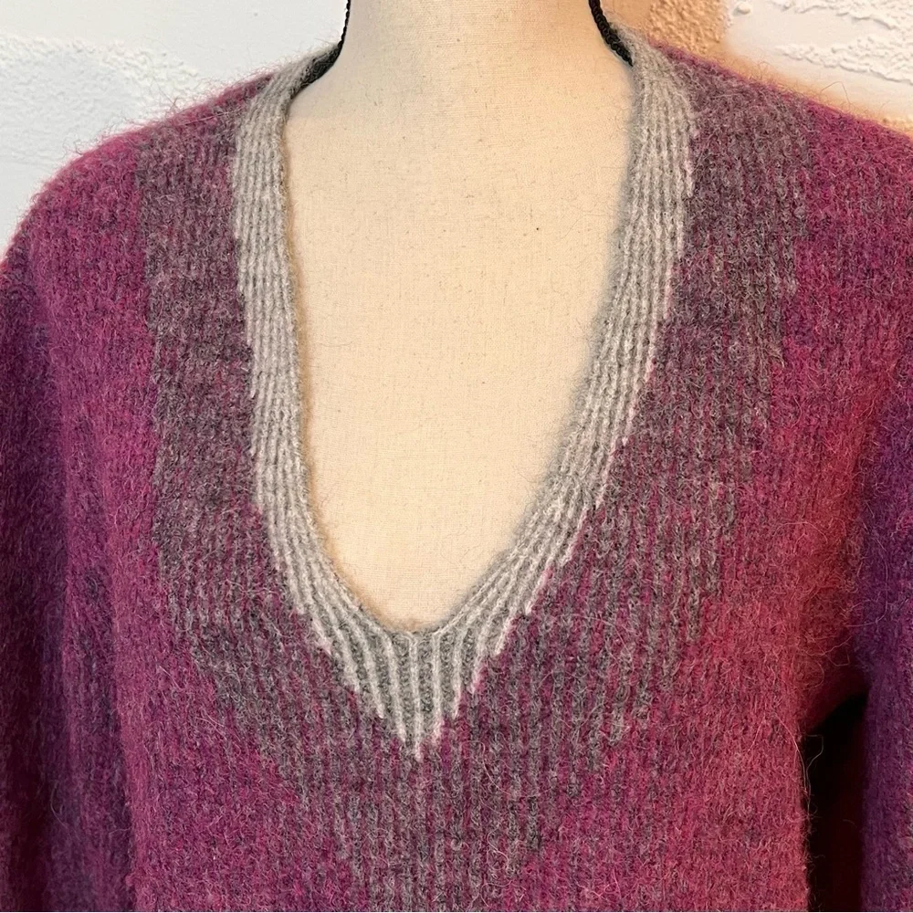 Rag & Bone Jonie V-Neck Pullover Sweater Sz-S